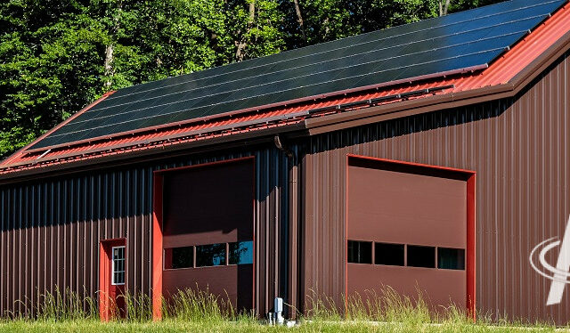 wooden style metal building