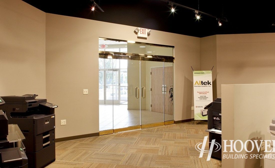 Altek Business Systems Glass Doors