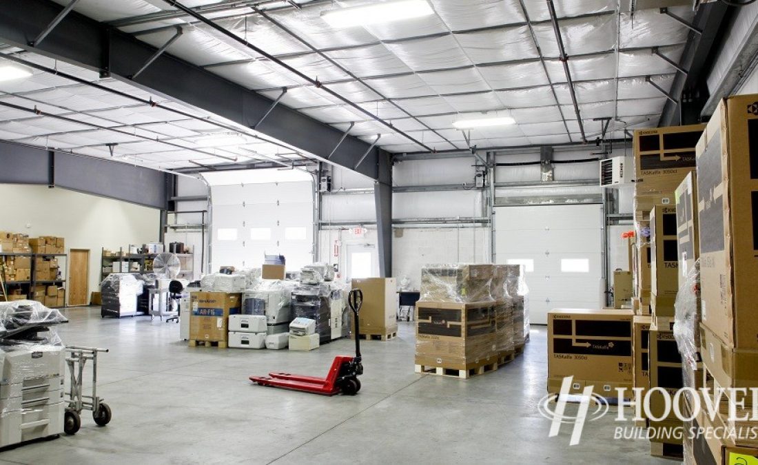 Altek Business Systems Warehouse Interior