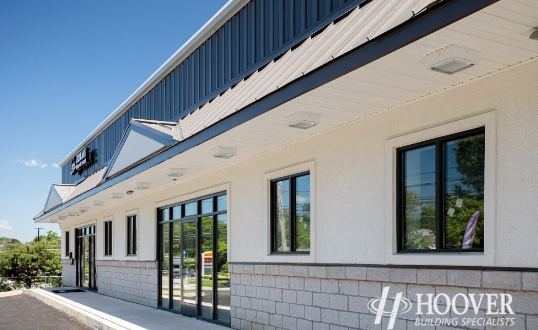 commercial building entrance