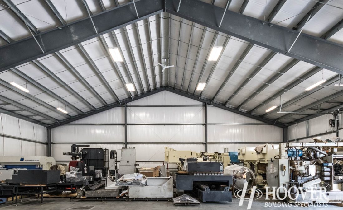 industrial building interior in temple pa