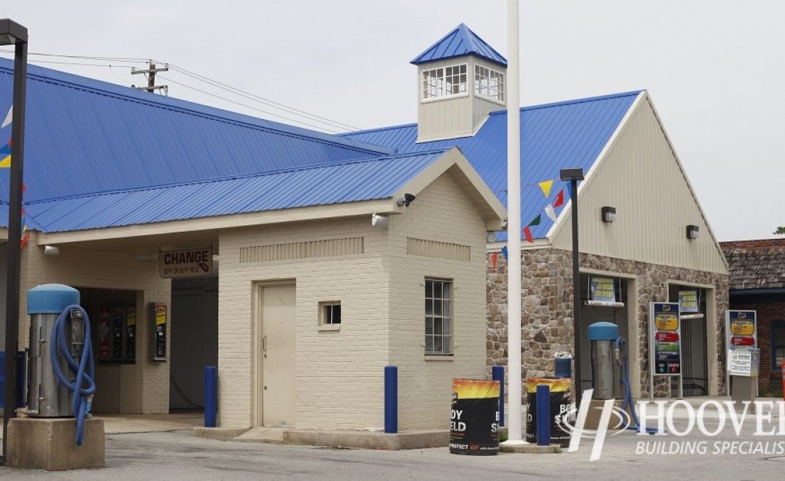 Grand Sport Car Wash Blue Trim