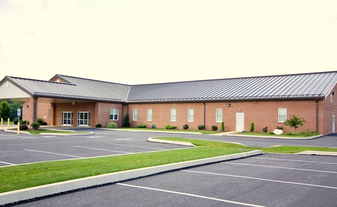 Martindale Reception Center Metal Building