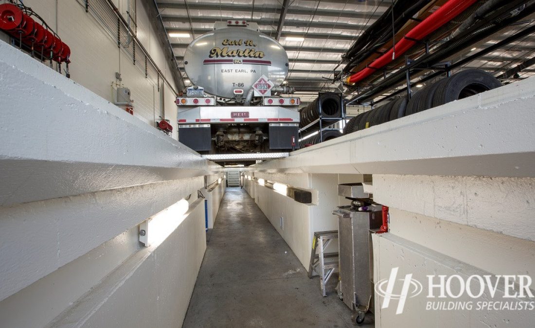 storage facility for trucks